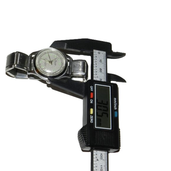 Vintage Bercona Sport Manual Wind Unisex Wristwatch Silver Tone Working - Picture 13 of 16